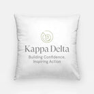 Kappa Delta 18" Traditional Throw Pillow Cover Pillow Covers