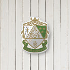 Kappa Delta Crest Custom-Shape Throw Pillow | Kaydee Gifts