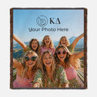 Kappa Delta Personalized Photo Woven Blanket Tapestry Throw 54" x 60"