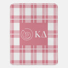 Kappa Delta Plaid XL 60x80 Sherpa Blanket | Official Kaydee Gift Shop