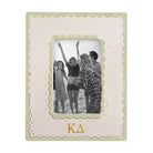 Kappa Delta Scallop Monogrammed Picture Frame