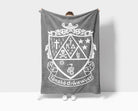 Kappa Delta XL 60x80 Sherpa Throw Blanket - Crest