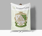 Kappa Delta XL 60x80 Sherpa Throw Blanket - Wide Band Crest