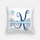 Kappa Kappa Gamma 18" Monogram Pillow