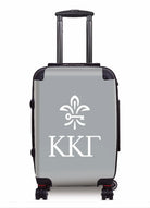 Kappa Kappa Gamma Carry-on Suitcase Silver Suitcases
