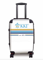Kappa Kappa Gamma Carry-on Suitcase - Preppy Stripes Suitcases