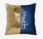 Kappa Kappa Gamma Coat of Arms Sequin Pillow Cover Pillow Covers