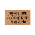 Kappa Kappa Gamma Coir Doormat - A Lot of Door Mats