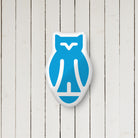 Kappa Kappa Gamma Owl Custom-Shape Throw Pillow 