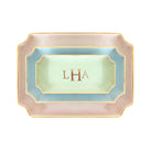 Personalized Gold Monogram Catchall Tray | College Gift for Her