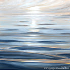 Calm Waters GICLEE PRINT Seascape Print | Canvas | Coastal Dorm Decor