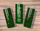 PHS Lady Rams Glitter Skinny Thermal Tumbler 20 oz. Drinkware