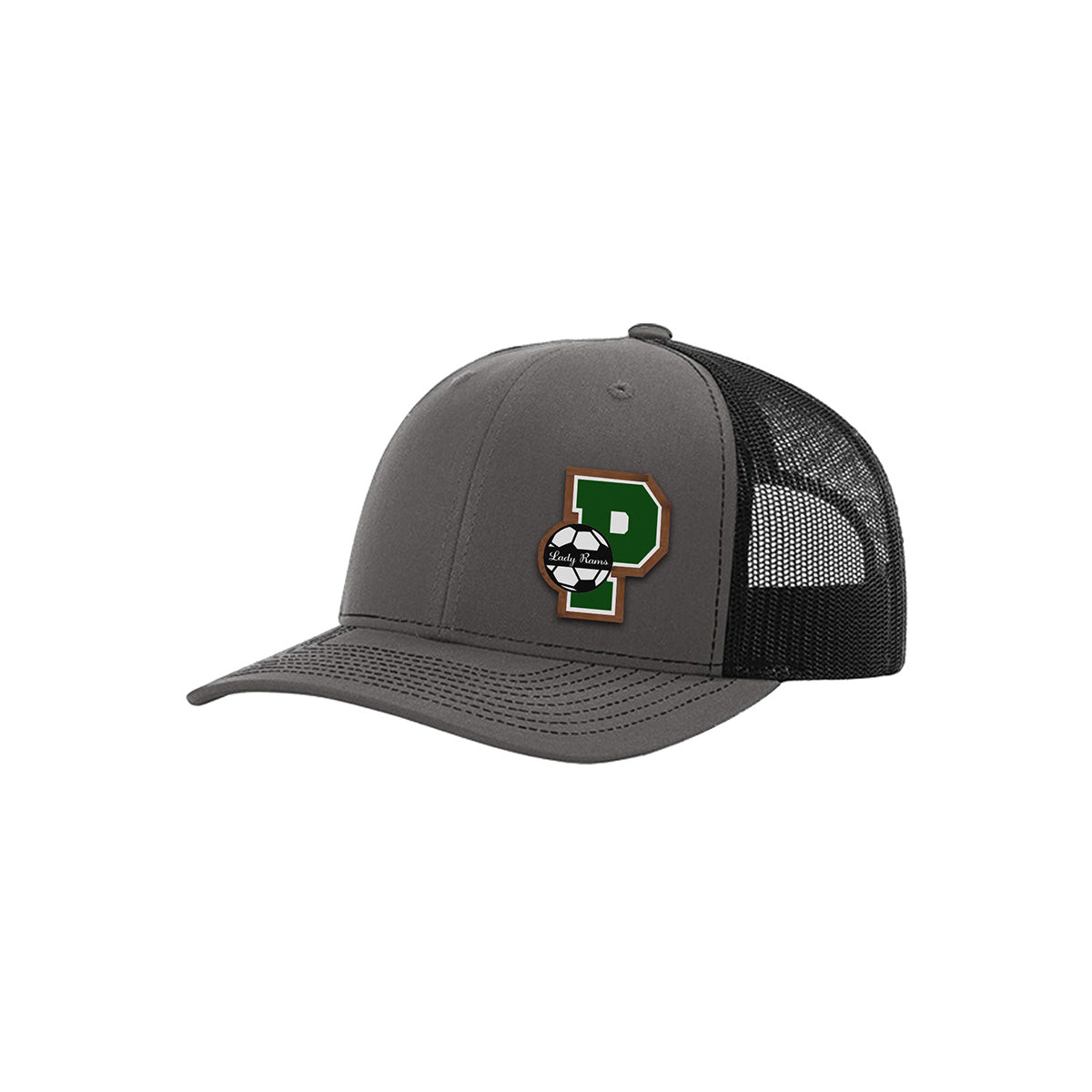 Pennridge Lady Rams Richardson 112 "P" Leatherette Patch Trucker Hat