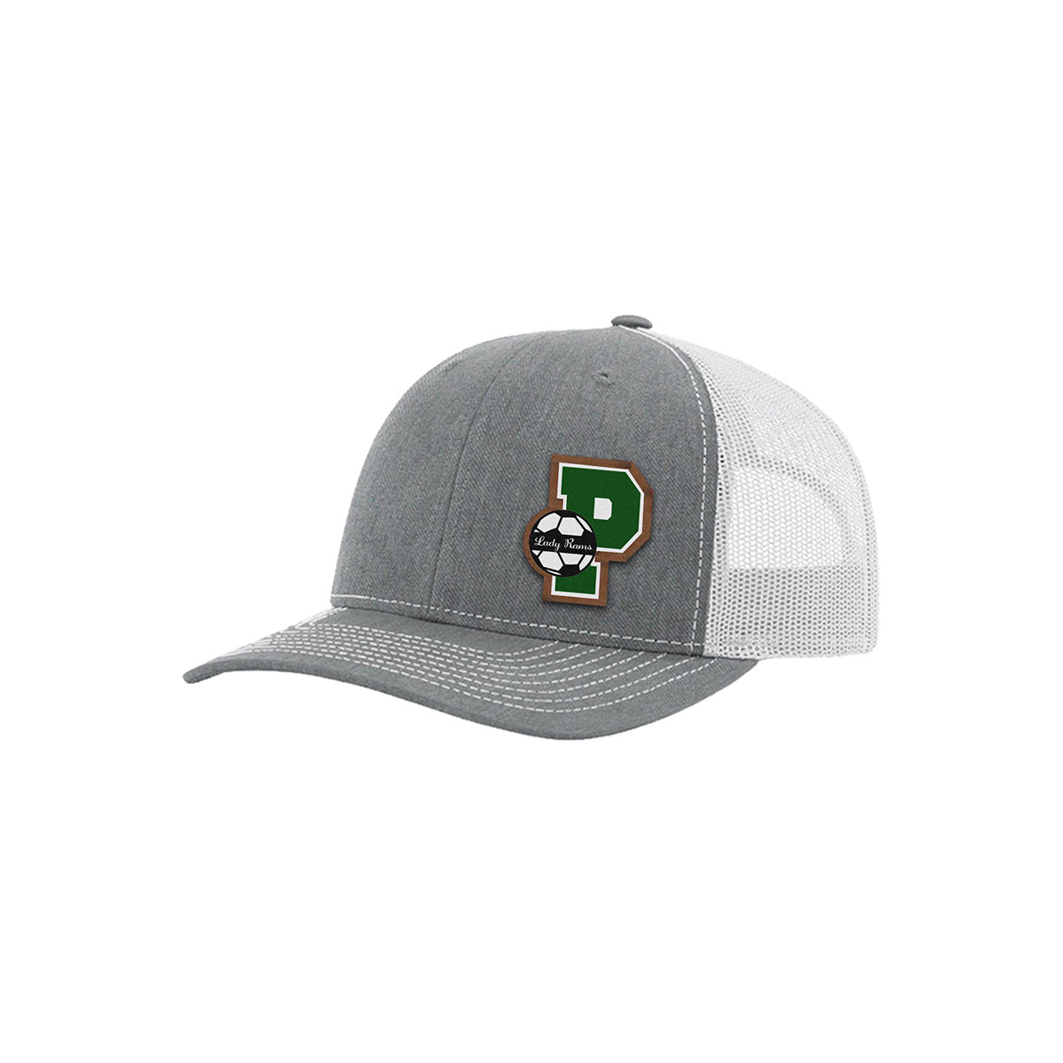 Pennridge Lady Rams Richardson 112 "P" Leatherette Patch Trucker Hat
