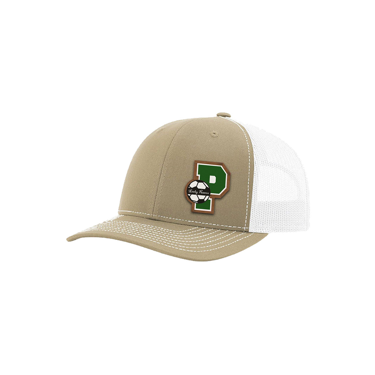 Pennridge Lady Rams Richardson 112 "P" Leatherette Patch Trucker Hat
