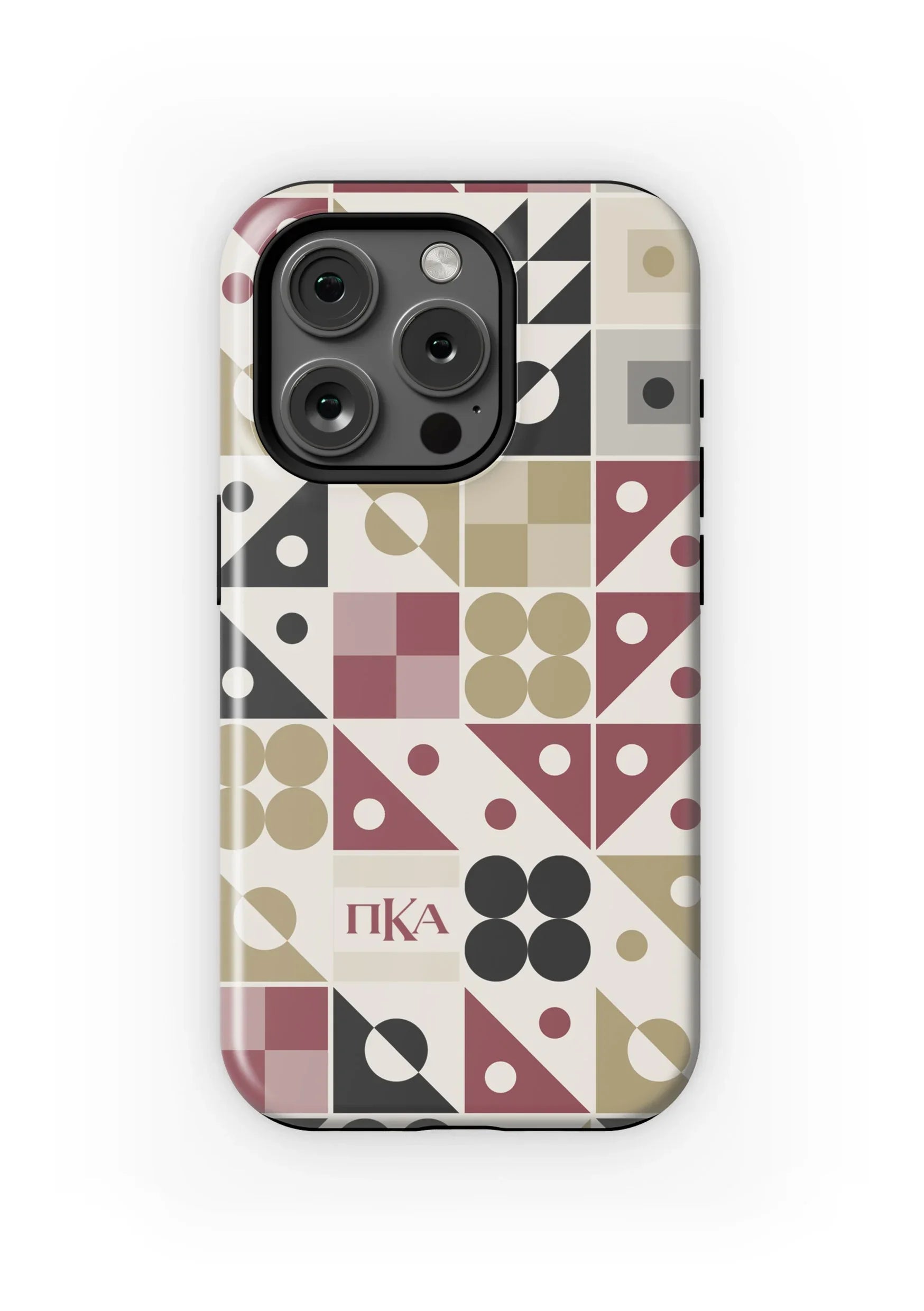 PIKE iPhone 16, 15, 14, 13 Mobile Phone Case - Geo Matte Mobile Phone Cases