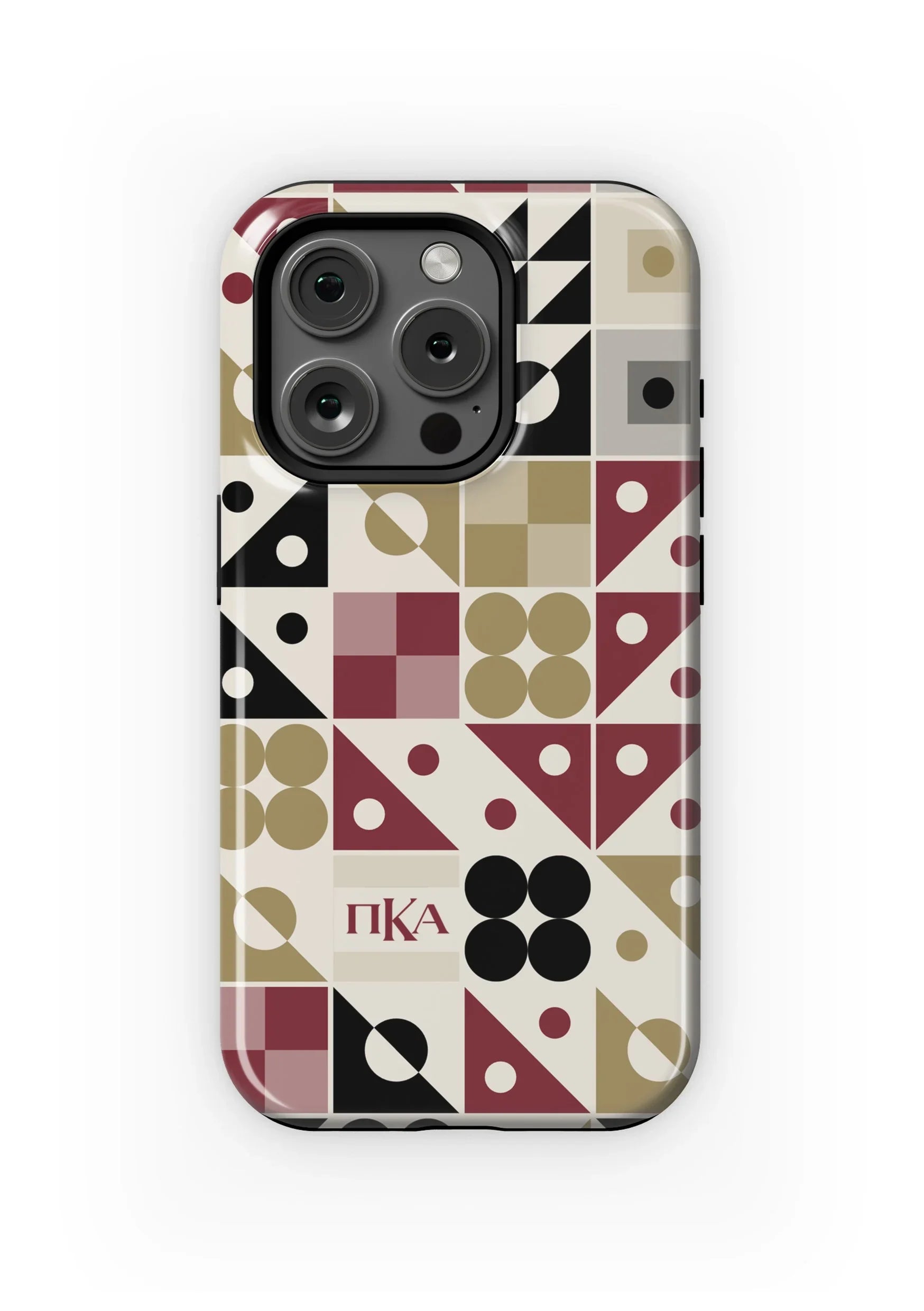 PIKE iPhone 16, 15, 14, 13 Mobile Phone Case - Geo Gloss Mobile Phone Cases