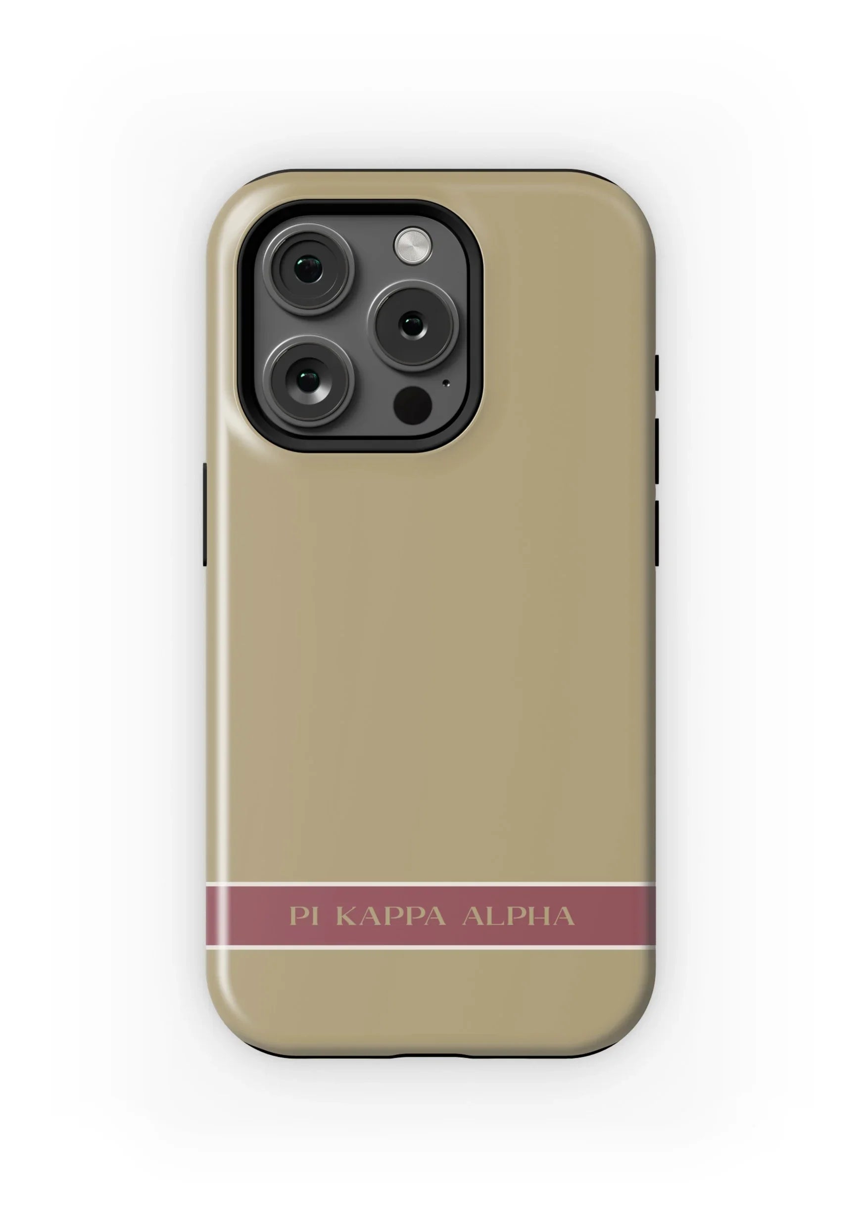 Pi Kappa Alpha iPhone 16, 15, 14, 13 Mobile Phone Case - Gold Matte Mobile Phone Cases