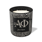 Personalized Alpha Phi Engraved Glow Candle 12 oz. Abstract Collection