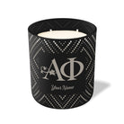 Personalized Alpha Phi Engraved Glow Candle 12 oz. - Geo Collection