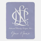 Personalized National Charity League XL 60x80 Sherpa Throw Blanket