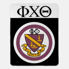 Phi Chi Theta XL 60x80 Sherpa Blanket - Bullseye Throw Blankets