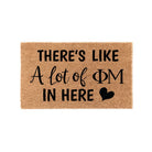 Phi Mu Coir Doormat - A Lot of Door Mats
