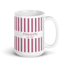 Pi Beta Phi Ceramic Mug 15 oz. - Stripes