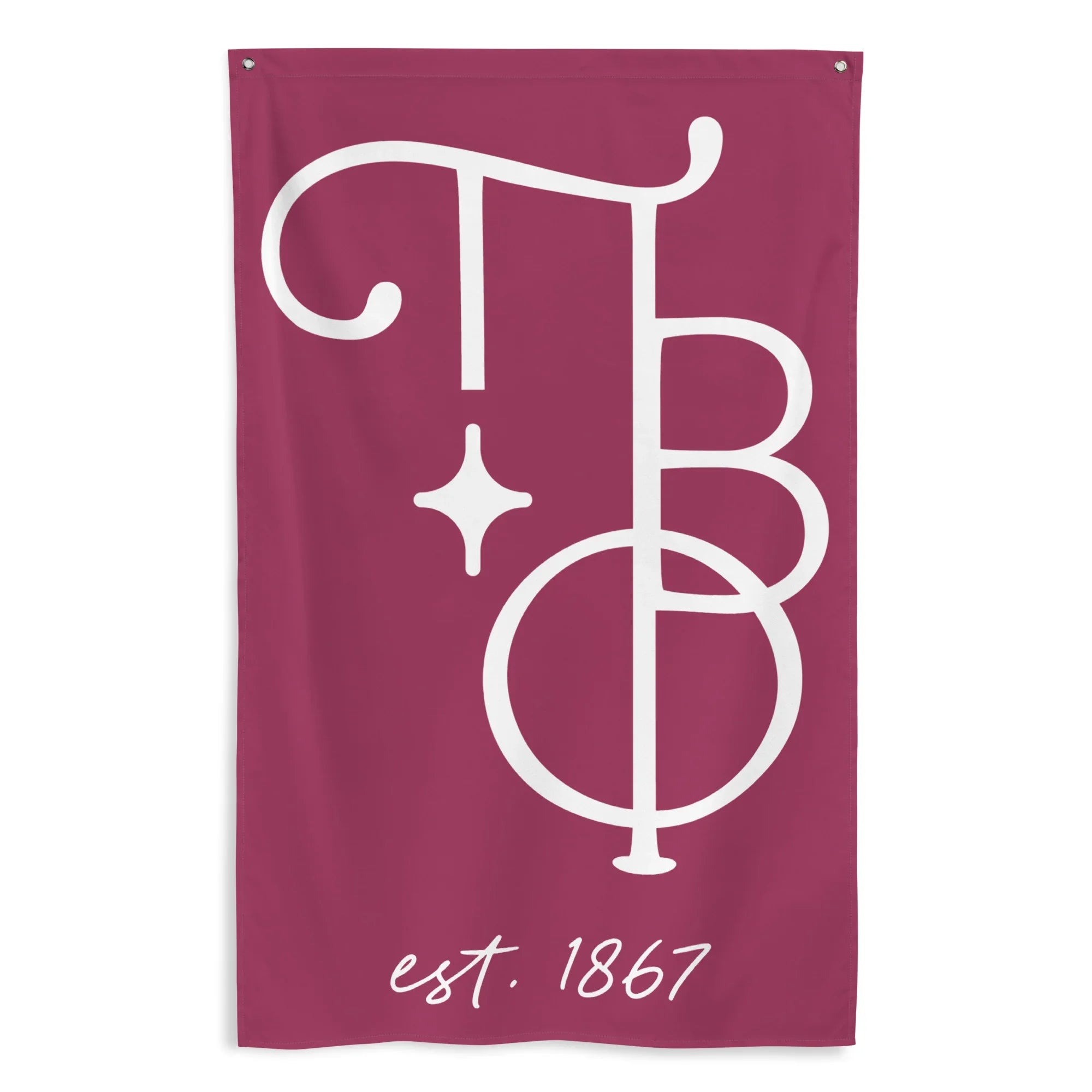 Pi Beta Phi Greek Letters Flag | Pi Phi Dorm Decor | Sorority Gifts