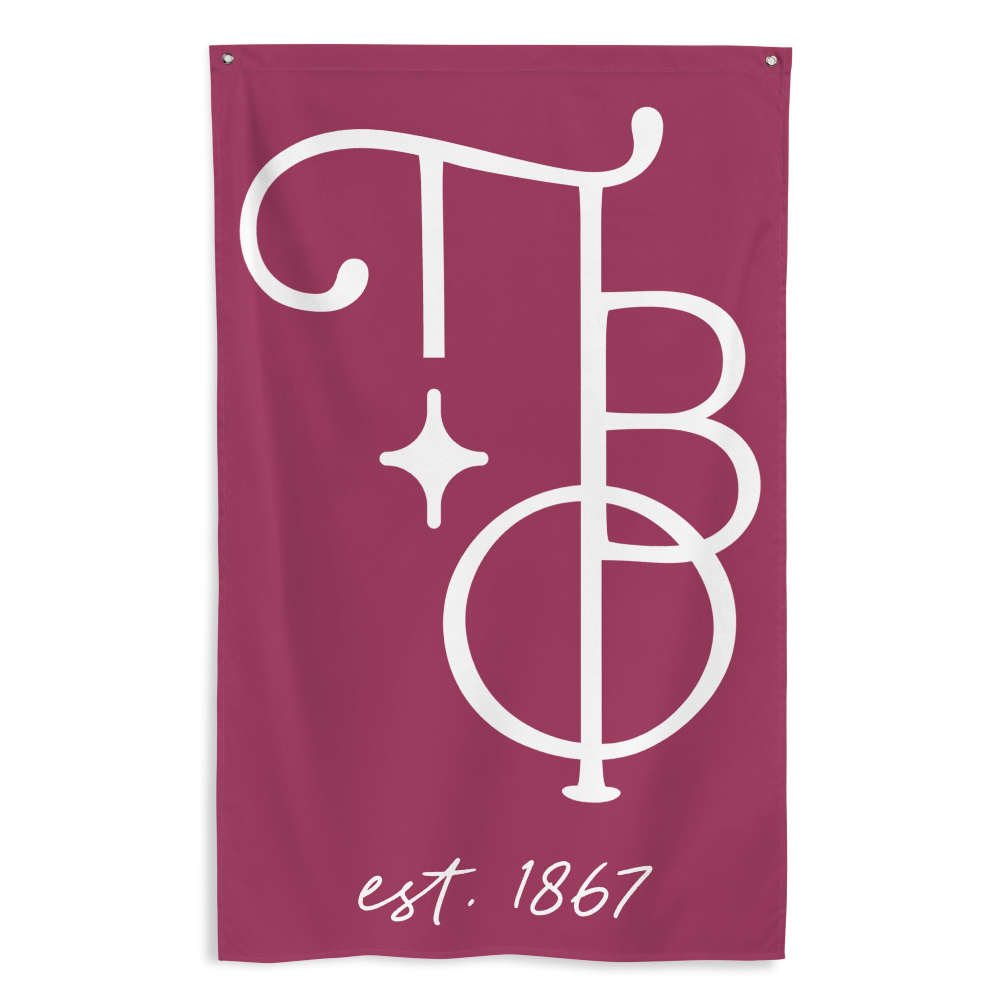 Pi Beta Phi Greek Letters Flag | Pi Phi Dorm Decor | Sorority Gifts