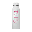 Pi Beta Phi RTIC 20 oz Ceramic Lined Water Bottle Tumbler UV Print Berry