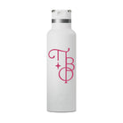 Pi Beta Phi Stacked Greek Letters RTIC 20 oz Ceramic Lined Water Bottle Tumbler UV Print