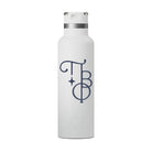 Pi Beta Phi Stacked Greek Letters RTIC 20 oz Ceramic Lined Water Bottle Tumbler UV Print