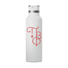 Pi Beta Phi Stacked Greek Letters RTIC 20 oz Ceramic Lined Water Bottle Tumbler UV Print