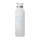 Pi Beta Phi Stacked Greek Letters RTIC 20 oz Ceramic Lined Water Bottle Tumbler UV Print