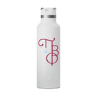 Pi Beta Phi Stacked Greek Letters RTIC 20 oz Ceramic Lined Water Bottle Tumbler UV Print