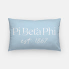 Pi Beta Phi Traditional 1867 Throw Pillow | Pi Phi Big Little Gifts