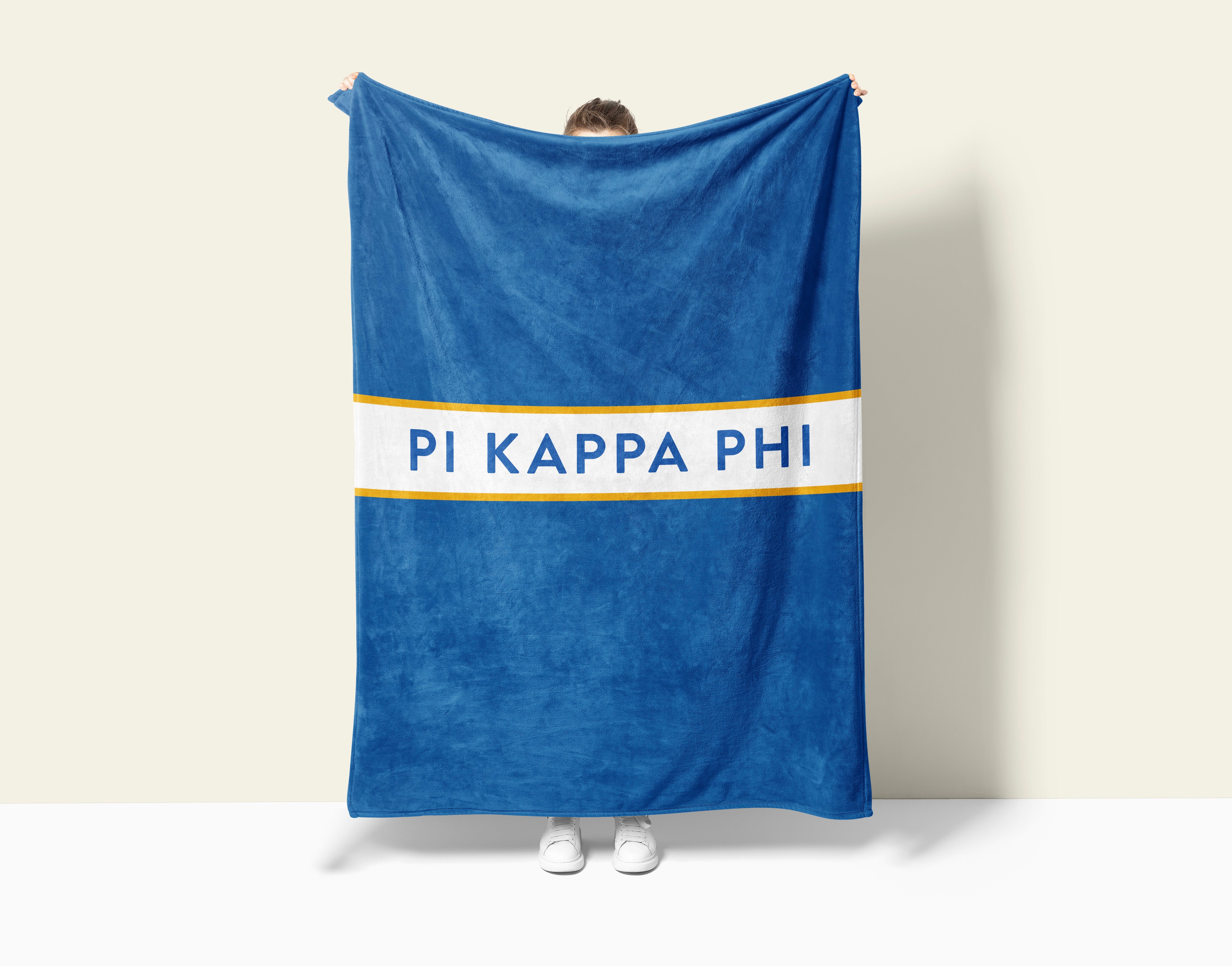 Pi Kappa Phi XL 60x80 Blanket Traditional Center Band | Official Merch