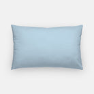 Pi Phi Script Lumbar Throw Pillow Silver Blue