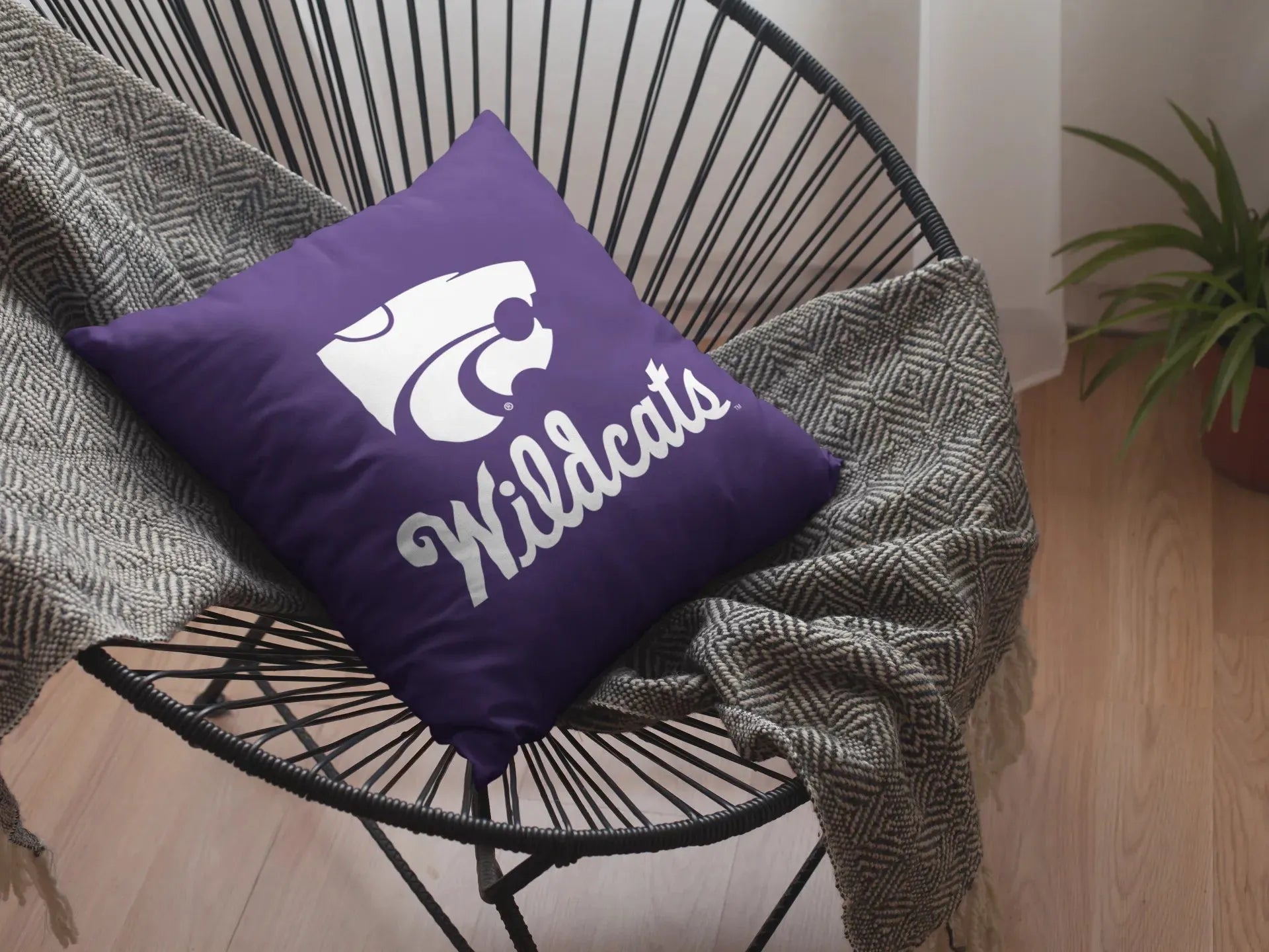 Kansas State University Wildcats Pillow Cover 18" Pillow Covers