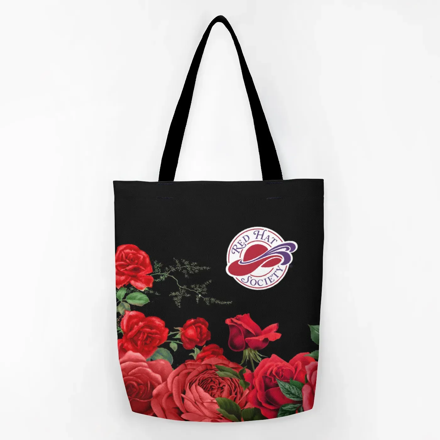 Red Hat Society Red Roses Tote Bag Tote Bags