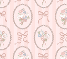 Blaire Peel & Stick Wallpaper with Bows by In My Jammers