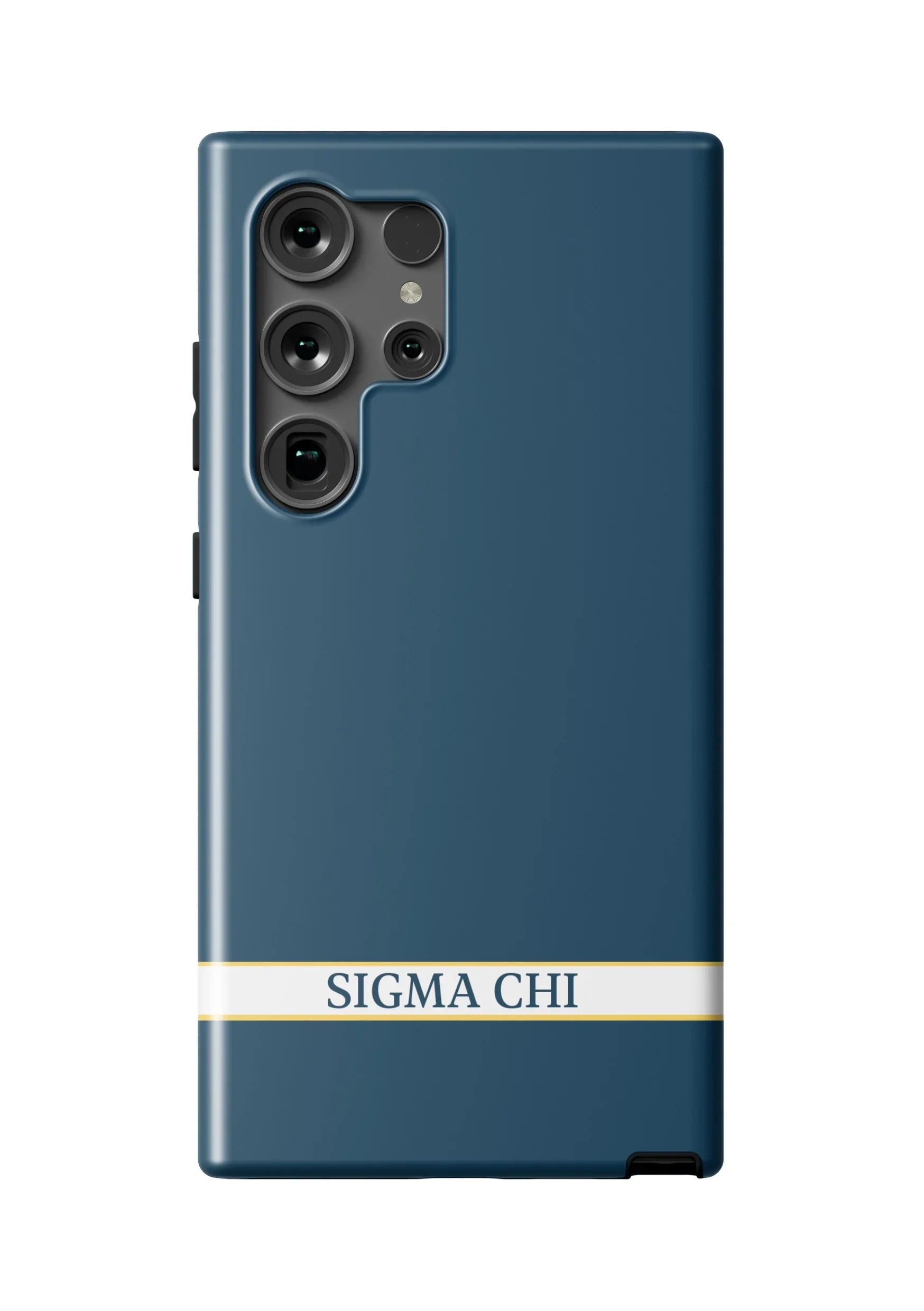 Sigma Chi Samsung Galaxy 25, 24, 23 Mobile Phone Case - Blue Matte Mobile Phone Cases