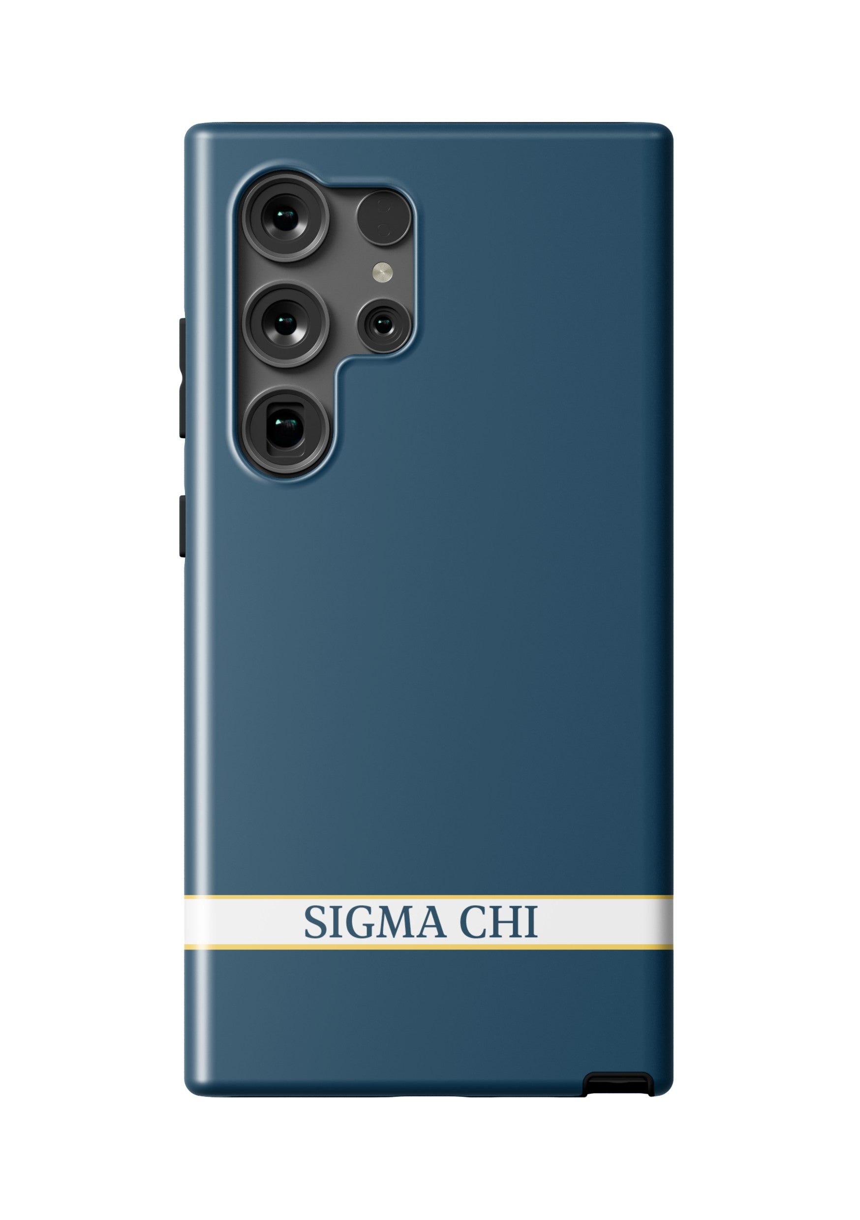 Sigma Chi Samsung Galaxy 25, 24, 23 Mobile Phone Case - Blue Matte Mobile Phone Cases
