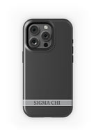 Sigma Chi iPhone 16, 15, 14, 13 Mobile Phone Case - Black Matte Mobile Phone Cases