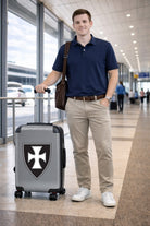 Sigma Chi Carry-On Suitcase - Shield | Travel Luggage