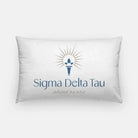 Sigma Delta Tau Lumbar Pillow Cover Full Color 
