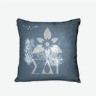 Sigma Delta Tau Sequin Pillow Cover - Droplet Tea Rose