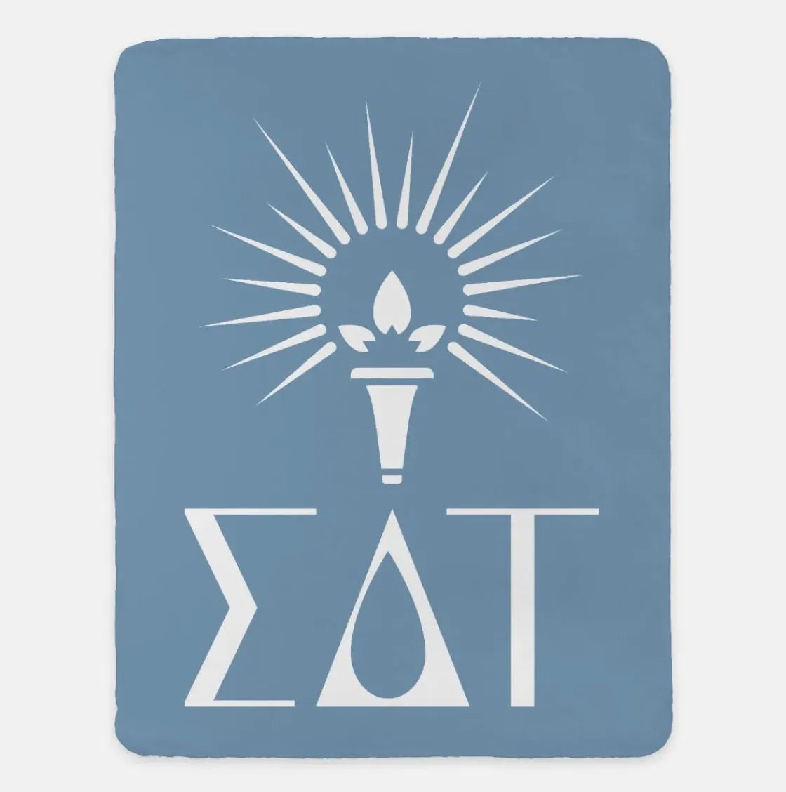 Sigma Delta Tau XL 60x80 Sherpa Throw