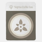 Sigma Delta Tau XL 60x80 Sherpa Throw Blanket - CAfe Wide Band